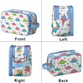 thumbnail image 2 of Toiletries Bag,Dinosaur and Mountain Pattern Mens Womens Toiletry Bag Bathroom Bag,Waterproof Toiletry Travel Bag Dopp Kit Shaving Bag 11x6.3x5.1 Inch, 2 of 5