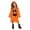 Orange, variant on REDARER Kids Halloween Ghost Hooded Costume Dress with Ghost Print Chain Decor Jagged Hem Long Bell Sleeve for Trick or Treat Cosplay Party School Dress‑Up Outfit,7-8 Years