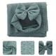 thumbnail image 5 of BRIGHTFUFU 1 set Baby Swaddle Blanket y Dienband Recibia Recién nacida Recibida para niñas para niños Niñas, 5 of 8