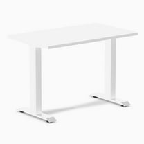 Desky Zero Mini Office Desk - White / 40" X 24" / White