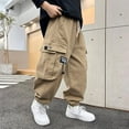 thumbnail image 5 of REDARER Boys Cargo Pants with Side Pockets Comfortable Long Trousers for Kids Autumn Winter Outdoor and School Wear,5-6 Years, 5 of 9