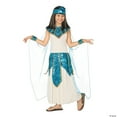 thumbnail image 2 of Cleopatra Blue Gold Child Halloween Costume, 2 of 3