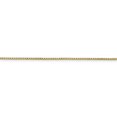 thumbnail image 3 of 14k Yellow Gold 20 Inch 1.05mm Box Chain Necklace Pendant Charm, 3 of 9