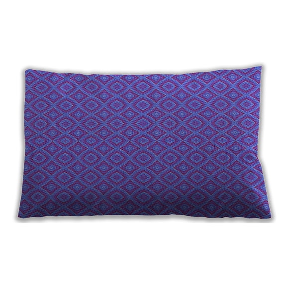 Ahgly Company Outdoor Rectangular Contemporary Lumbar Throw Pillow, 13 inch by 19 inch