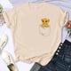 thumbnail image 4 of Camiseta Kawaii del Rey León de los 90 para mujer, remera divertida de Disney, camiseta Harajuku Hakuna Matata, camisetas para mujer, ropa para mujer, 4 of 5