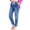 Light Blue, variant on Jeans for Women Slim Fit Straight Leg, Versatile Casual Pants with Cuff Hem, Pure Color Denim for Easy Styling,Black S