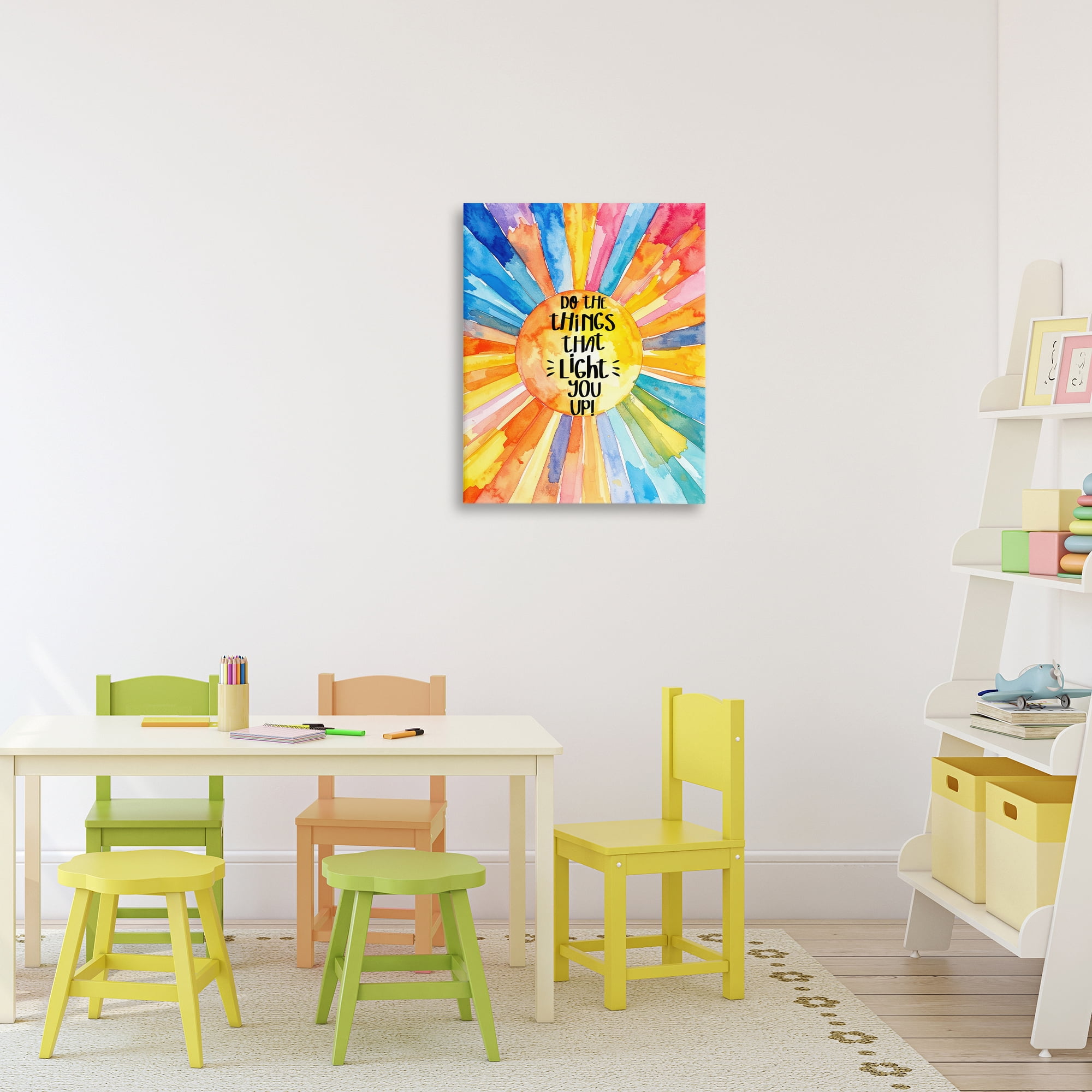 Stupell Industries Things That Light You Up Canvas Wall Art, design by Shelly Craig