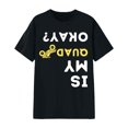 thumbnail image 1 of Krdevn T-Shirt à Manches Courtes Imprimé Graphique pour Femmes Col Rond Décontracté Doux Basique Quotidien, 1 of 3