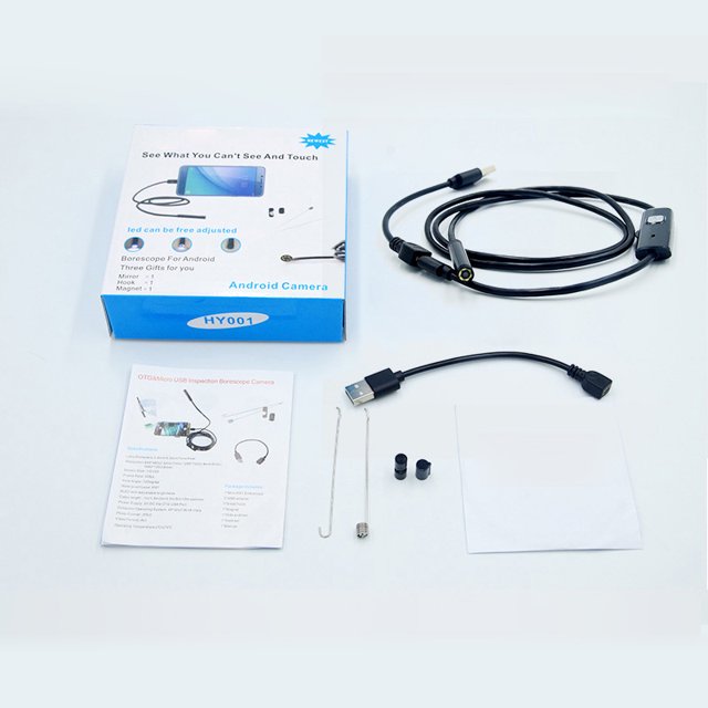Phone Endoscope Usb Endoscope Usb Borescope 7mm HD Phone Endoscope With Flexible Wire Lightweight Multifunctional Waterproof USB Endoscope