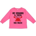 thumbnail image 3 of Inktastic Grammy and Papa Love Me Boys or Girls Long Sleeve Toddler T-Shirt, 3 of 5