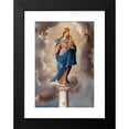 thumbnail image 2 of José Campeche y Jordán 11x14 Black Modern Framed Museum Art Print Titled - The Virgen Del Pilar (Late 18th Century), 2 of 5