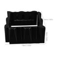 thumbnail image 2 of WRITWAA Trunk Divider Organizer Blocks For Car Trunk 1 Set Black PP Prevent Sliding, 2 of 8