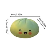 Mystery Dumpling Squishy Giant Dumpling Toys, Daily Office & At Home, Simulated Steamed Bun, Adults Stress Relief Sensory Fidget Ball, Hand Pinching Steamed Rolls