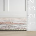 thumbnail image 6 of nuLOOM Vinka SplashGuard Machine Washable Area Rug, 8' x 8', Square, Vinka Beige, 6 of 11