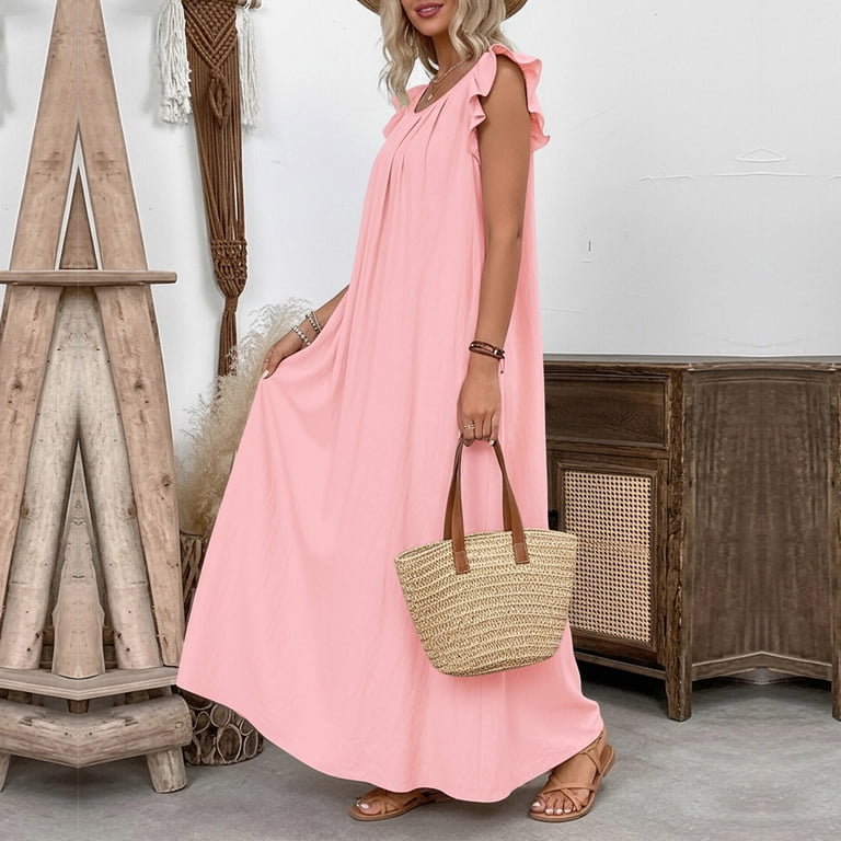 linen cotton blend dresses Linen Dresses | Linen Summer Dresses