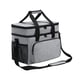 thumbnail image 4 of Bolsa térmica grande Bolsas de almuerzo con aislamiento Mantenga los alimentos calientes Portátil con correa para el hombro Refrigeradores de almuerzo, 4 of 9