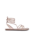 thumbnail image 2 of Sandalia DREAM PAIRS SDFS2408W con Cordones Oro Rosa Talla 9, 2 of 8