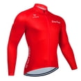 thumbnail image 5 of Maillot de ciclismo de manga larga 2024, ropa de ciclismo, maillot deportivo transpirable, abrigo para bicicleta de carretera, maillot de ciclismo de montaña para hombre, 5 of 5