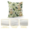 thumbnail image 4 of Qinduosi Lovely Throw Cushion Covers,Nature Botanical Couch Pillow Covers White, 4 of 5