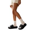 thumbnail image 5 of Agkizg Women Bathroom Slippers, Shower Shoes, One Strap Slide Sandals Cushioned Casual Indoor Outdoor Daily Slippers, 5 of 7