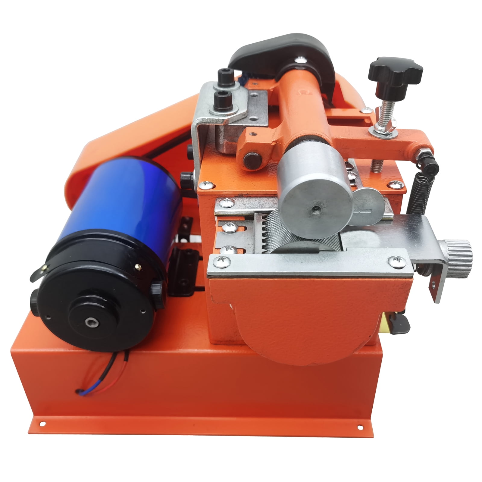 Small Desktop Leather Gluing Machine 0-1.6" Width Uniform Gluing Desktop Gluer for Shoes Leather