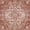 Rust Red, variant on Rugs.com Jill Zarin Outdoor Collection Rug – 7' 10 x 10' Yellow And Aqua Flatweave Rug Perfect For Living Rooms, Large Dining Rooms, Open Floorplans