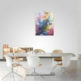 thumbnail image 5 of Colorful Ocean Fish Decor Wall Art Tropical Fish Pictures Watercolor Coral Canvas Painting Framed Artwork for Bathroom Living Room Bedroom 12"x16", 5 of 6