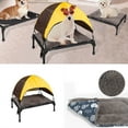 Pet Camping Style Cot Bed Small To Medium Dog Elevated Folding Bed Cat