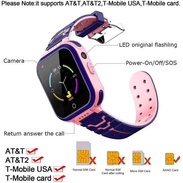 At&t child hotsell phone watch