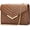 A-brown, variant on Women Formal Vegan Leather Evening Envelope Clutch Purses and Handbags for Party Wedding Prom Bridal