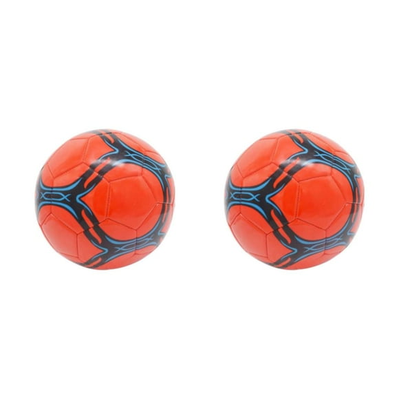 Maytalsory Soccer Ball For Training - Wear Resistant And Portable Suitable For All Ages Durable Widely Used Ball Official red type 5 2Set