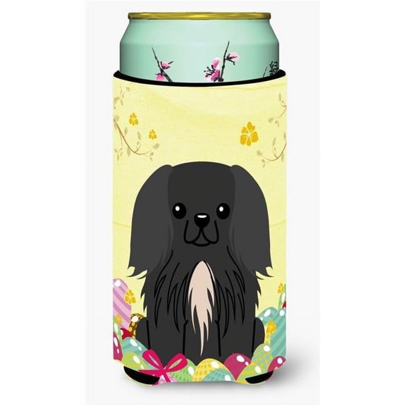Carolines Treasures BB6107TBC Easter Eggs Pekingnese Black Tall Boy Beverage Insulator Hugger