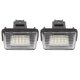 thumbnail image 1 of Lámpara de luz LED para matrícula de 5 filas 6340A3 apta para Peugeot 206 98-10 Convertible Hatchback, 1 of 5