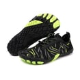 thumbnail image 2 of lnmuld Men Women Barefoot Shoes, Breathable Mesh Shoes for Water Yoga Fitness Hiking Color:Light Green,Size:11.5, 2 of 6