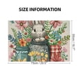 thumbnail image 2 of WYYP Bunny Flowers Spring Wooden Puzzle Challenging Difficult Wood Puzzles for Adults 1000 PCS, 2 of 6