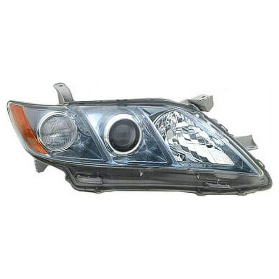 Right Passenger Side Headlight Assembly - Compatible with 2007 - 2009 Toyota Camry 2008