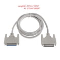 thumbnail image 2 of DB25 25Pin Male To Female M/F Parallel LPT Cable DB25 To DB25 Cable For Lpt Printer DB 25 Parallel Extension Line Cable, 2 of 11