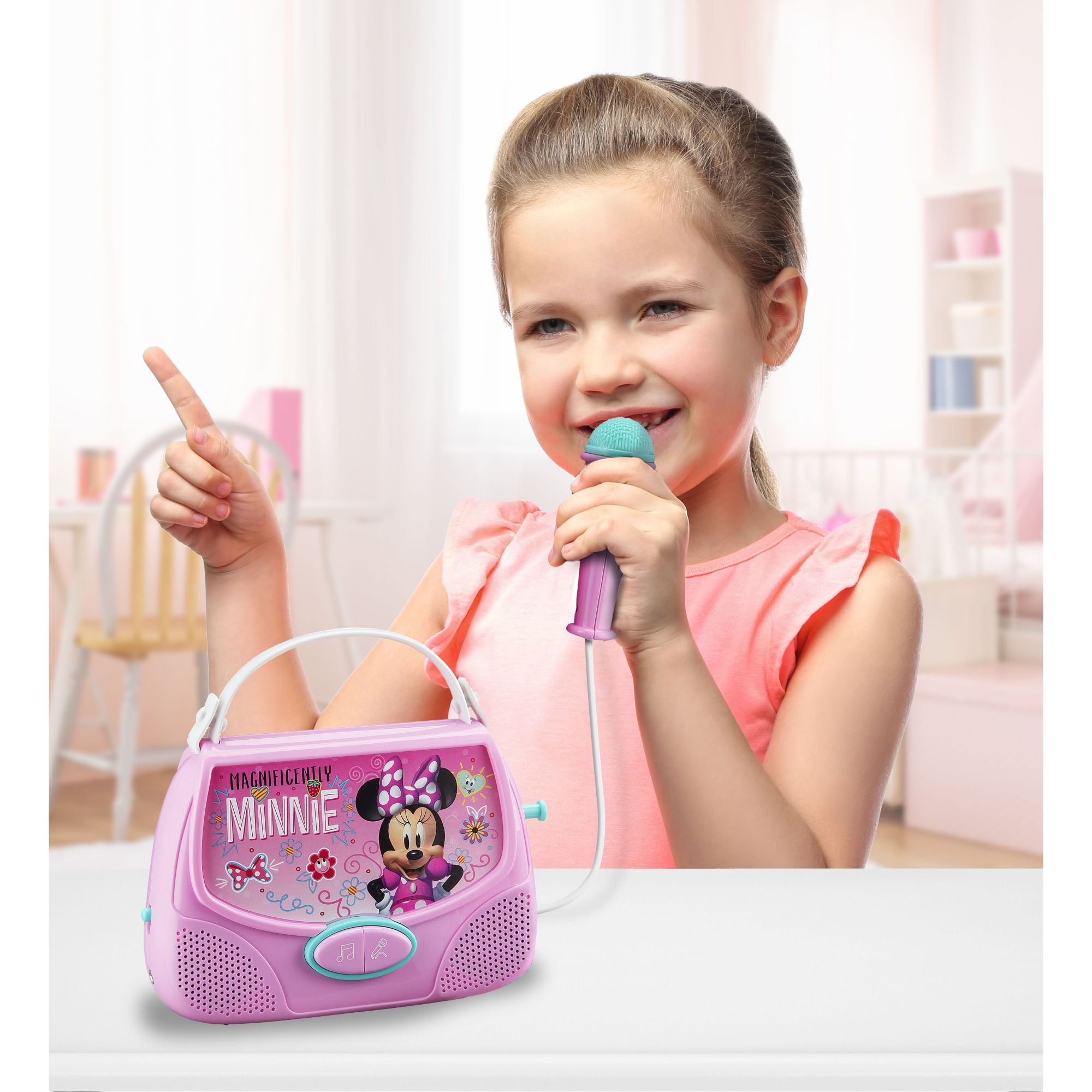 minibooさん専用Disney World of English Disney - Brandclub - Disney Junior Minnie Sing-Along Boombox
