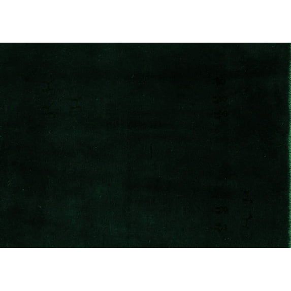 Ahgly Company Indoor Rectangle Abstract Green Modern Area Rugs, 7' x 10'
