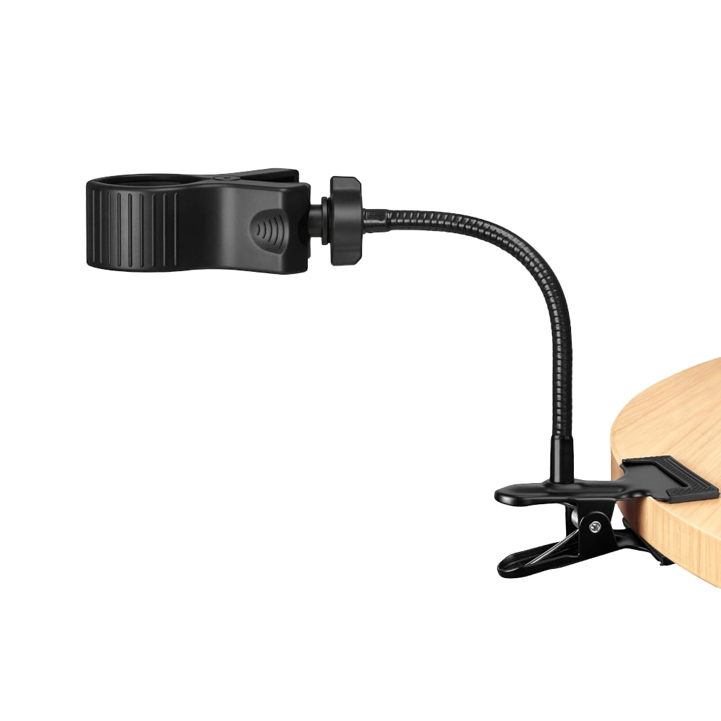 Mic Stand Microphone Stand Flexible Gooseneck Arm Clamp Holder Adjustable Clip Base for Desk Table Tripod Mounting