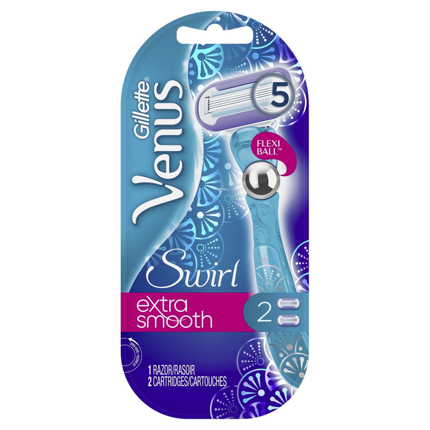 Gillette Venus Swirl Flexiball Women's Razor