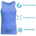thumbnail image 3 of Mens Heavyweight Ribbed Tank Top ( 3-PACK), 3 of 6