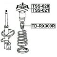 thumbnail image 2 of Febest REAR SHOCK ABSORBER JOUNCE BUMPER # TD-RX300R OEM 48341-48050, 2 of 2