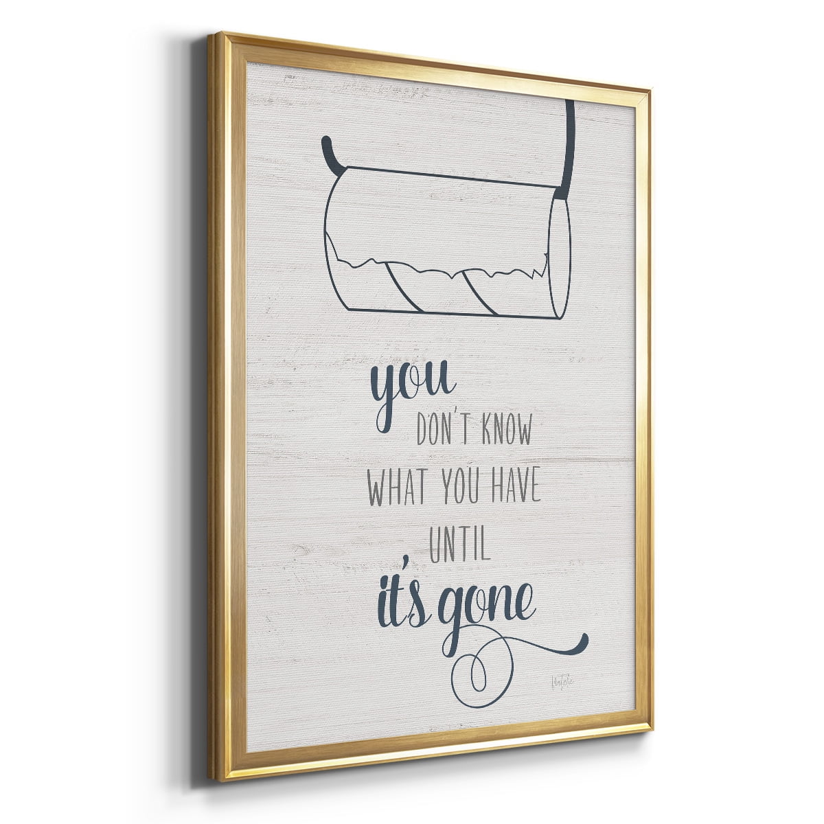 Until It's Gone Premium Framed Print - Ready to Hang