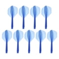 thumbnail image 1 of Unique Bargains Vols de Fléchettes Intégrés, Ensemble de 9 Fléchettes Durables, Bleu Transparent, 1 of 5