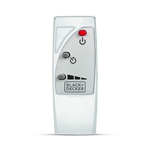 Ventilador de stand BLACK+DECKER de 16 blanco con control remoto