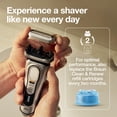 thumbnail image 2 of Braun Cabezal de afeitadora 94M, Plateado, 2 of 6