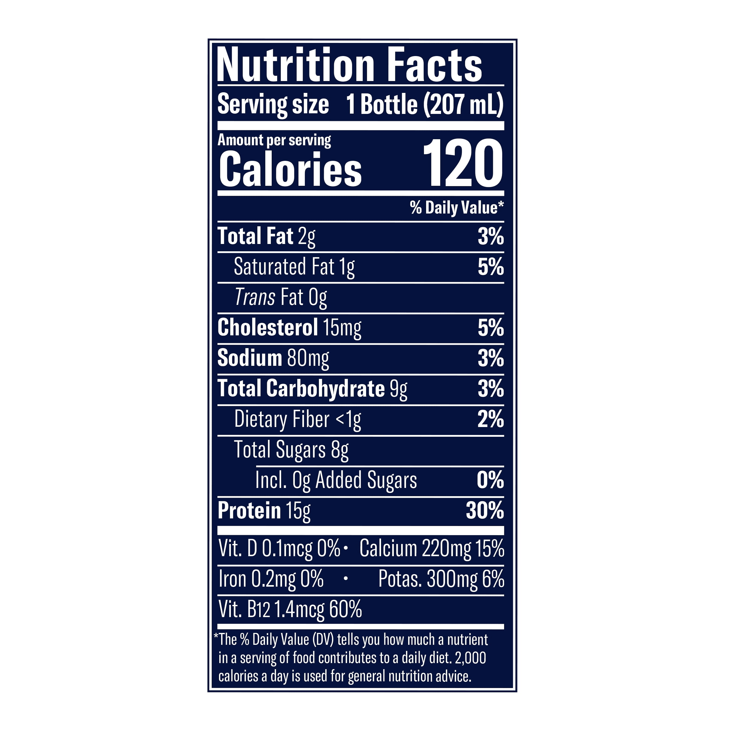 Chobani 15G Protein Low-fat Greek Yogurt Drink Strawberries & Cream 7 fl oz Bottle