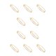 thumbnail image 1 of Joyería de moda Sonducket Adorno corporal Regalos románticos Perfectos 10piezas Abierto KC Oro CBP333991, 1 of 5