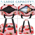 thumbnail image 5 of Herdesigns Strawberry Sports Duffle Bag for Women & Men, Summer Fruit Gym Bag Dance Bag Overnight Bag Carry On Weekender Travel Bag, 5 of 7